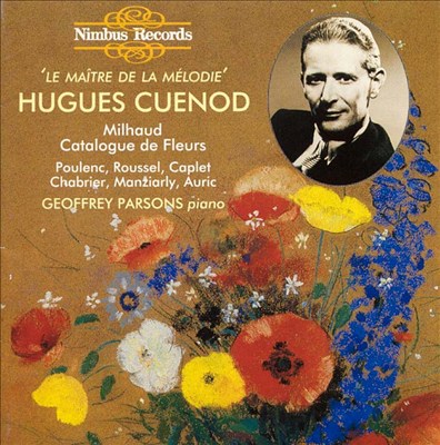 Catalogue de fleurs (7), song cycle for voice & chamber orchestra (or piano), Op. 60