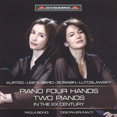 Piano Four Hands: Two Pianos in the XX Century