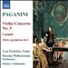 Paganini: Violin Concerto No. 5; I palpiti; Moto perpetuo