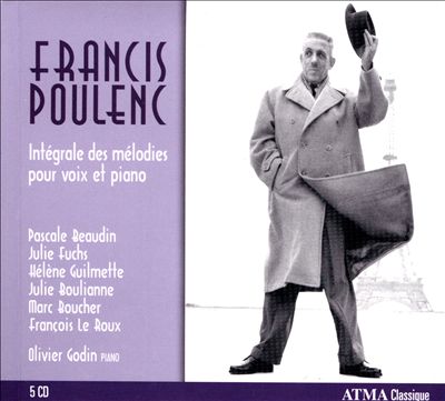 Francis Poulenc: Intégrales des mélodies pour voix et piano