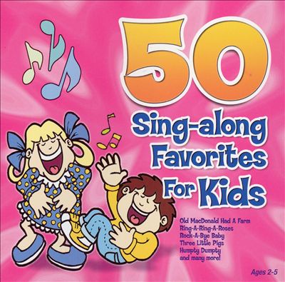 50 Sing-Along Favorites for Kids [Pink]