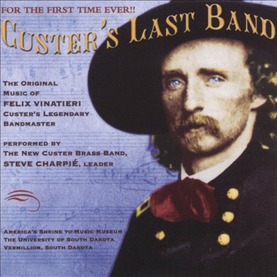 General Custer, Last Indians Campagne March, grand review for brass band