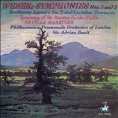 Weber: Symphonies Nos. 1 & 2; Beethoven: Overtures