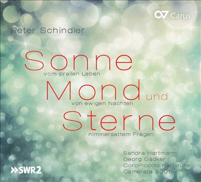 Sonne, Mond, und Sterne, cantata in 2 acts for 2 voices, chorus, piano, percussion & orchestra