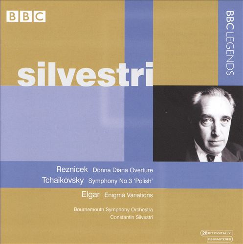 Reznicek: Donna Diana Overture; Tchaikovsky: Symphony No. 3; Elgar: Enigma Variations