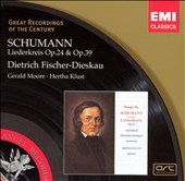 Schumann: Liederkreis Op. 24 & Op. 39