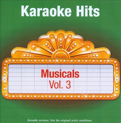 Karaoke: Musicals, Vol. 3