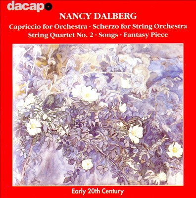 Nancy Dalberg: Capriccio; Scherzo; String Quartet No. 2