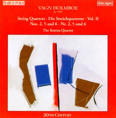 Vagn Holmboe: String Quartets, Volume 2