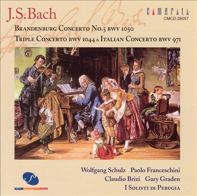 J.S. Bach: Brandenburg Concerto No. 5; Triple Concerto BWV 1044; Italian Concerto BWV 971