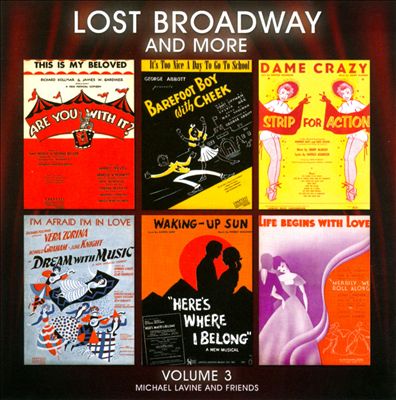 Lost Broadway and More, Vol. 3