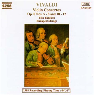 Violin Concerto, for violin, strings & continuo in E flat major ("La tempesta di mare"), RV 253, Op. 8/5 ("Il cimento" No. 5)