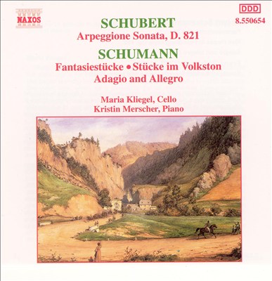 Stücke im Volkston (5) for cello (or violin) & piano, Op. 102