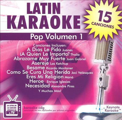 Keynote Karaoke: Latin, Vol. 1 - Pop