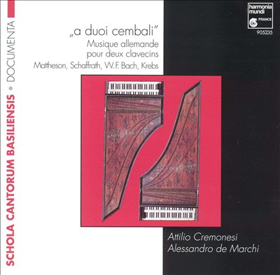 A Duoi Cembali: Musique allemande pour deux clavecins