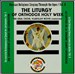 The Liturgy of Orthodox Holy Week