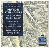 Haydn: Symphonies Nos. 85-87