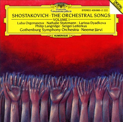 Songs (6) for bass & small orchestra, Op .140 (second orchestration of Op62)