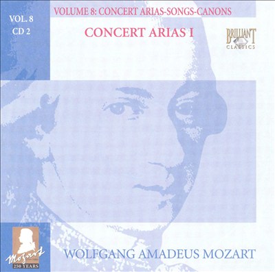 Mozart: Complete Works, Vol. 8 - Concert Arias, Songs, Canons, Disc 2