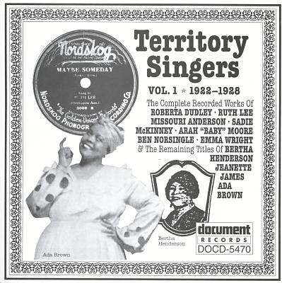 Territory Singers, Vol. 1 (1922-28)