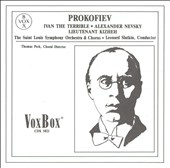 Prokofiev: Ivan the Terrible; Alexander Nevsky; Lieutenant Kizheh