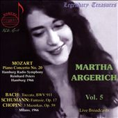 Martha Argerich, Vol. 5: Mozart, Bach, Schumann, Chopin