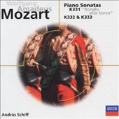 Mozart: Piano Sonatas K331 "Ronda alla Turca", K332 & K333