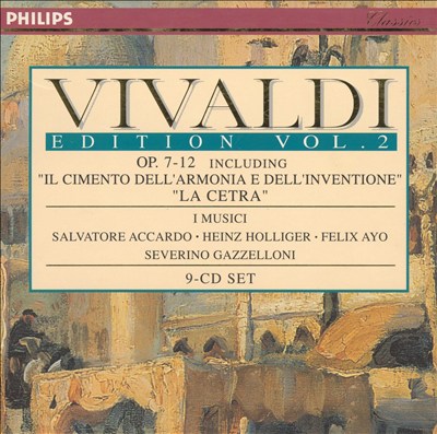 Concertos (6) for violin with 2 violins, viola, organ & cello, Op. 11