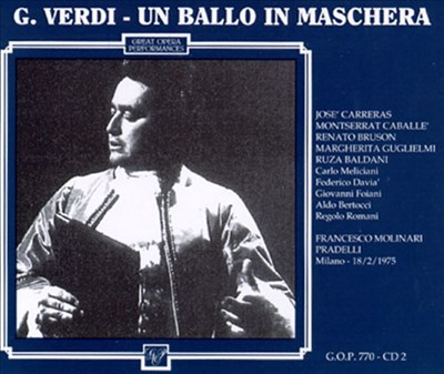 Verdi: Un Vallo in Maschera
