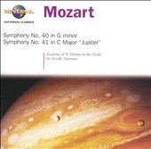 Mozart: Symphonies Nos. 40 in G minor & 41 in C major "Jupiter"