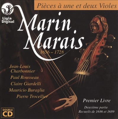 Marin Marais: Pièces à une et deux Violes