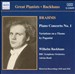 Brahms: Piano Concerto No. 1; Paganini Variations
