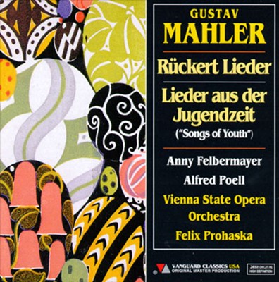 Rückert Lieder, song collection for voice & piano (or orchestra)