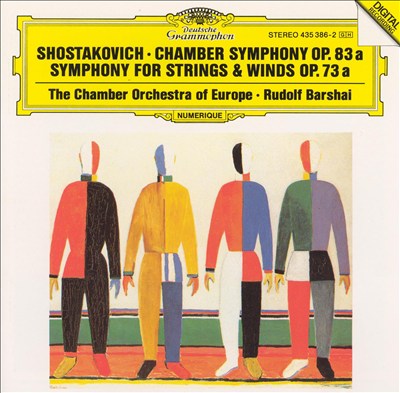 Shostakovich: Chamber Symphony, Op. 83a; Symphony for Strings & Winds, Op. 73a
