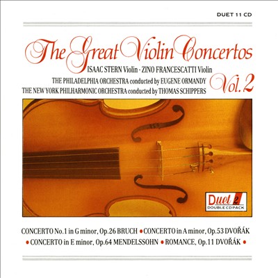 The Great Violin Concertos, Vol. 2