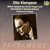 Mozart: Symphony Nos. 38 & 39; Serenata Notturna