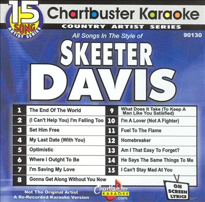 Chartbuster Karaoke: Skeeter Davis