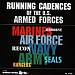 Running Cadences of the U.S. Armed Forces