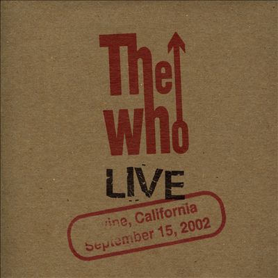 Live: Irvine CA 9/15/02