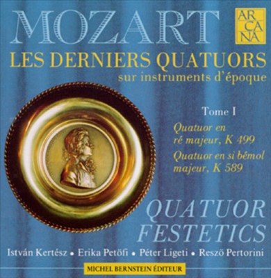 Mozart: Quartets, K499 & K589