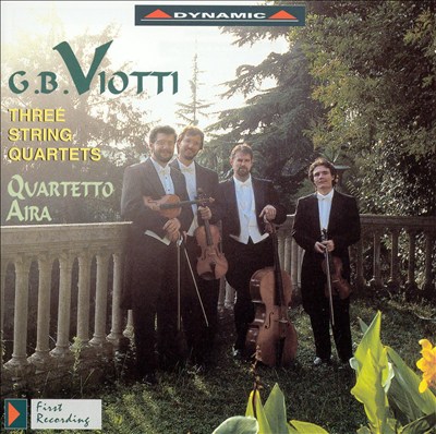 G.B. Viotti: Three String Quartets