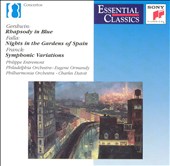 Gershwin: Rhapsody in Blue; Falla: Nights in the Gardens of Spain; Franck: Symphonic Variations