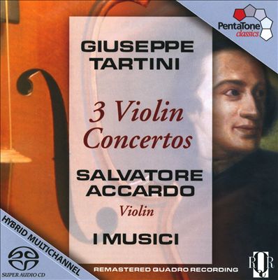 Giuseppe Tartini: 3 Violin Concertos