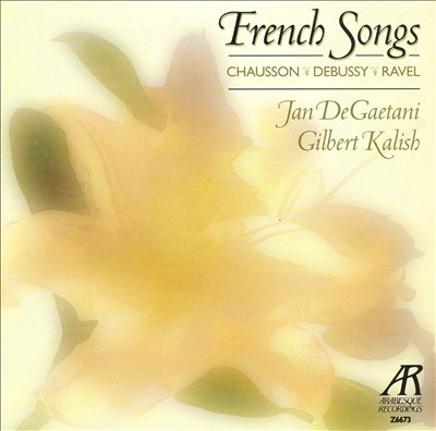 French Sons by Chausson, Debussy & Ravel