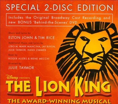The Lion King [Original Broadway Cast]