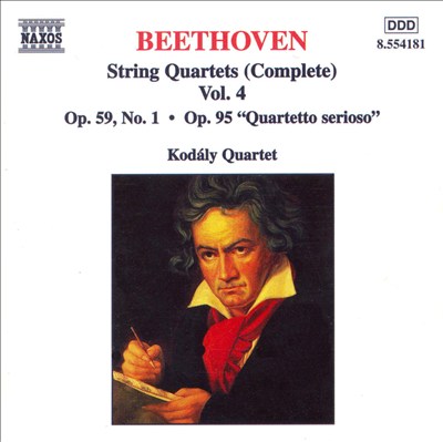 Beethoven: String Quartets (Complete), Vol. 4