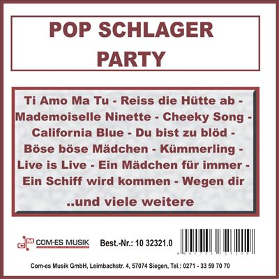 Pop Schlager Party