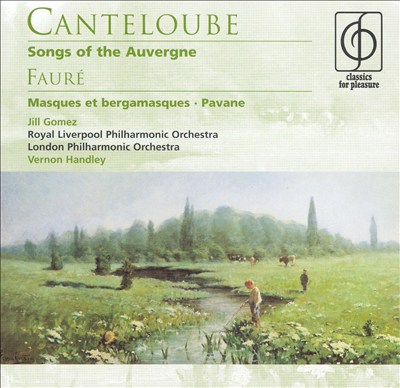 Trois Bourrées, folksongs for voice & orchestra (Chants d'Auvergne, Series 1, No. 3)