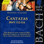 Bach: Cantatas, BWV 112-114