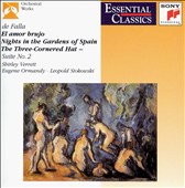 Manuel de Falla: El amor brujo; Nights in the Gardens of Spain; The Three-Cornered Hat Suite No. 2